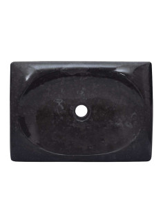 Lavandino Nero 50x35x10 cm in Marmo