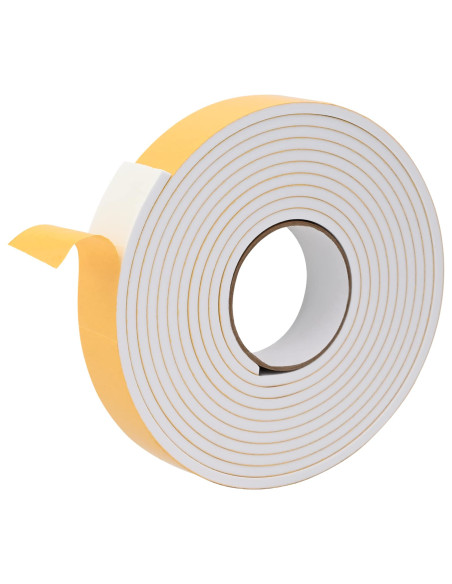 Nastro adesivo in schiuma 4 pcs Bianco 30mm x 5m Schiuma CR