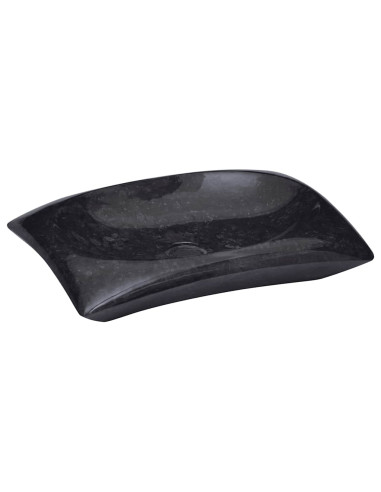 Lavandino Nero 50x35x10 cm in Marmo