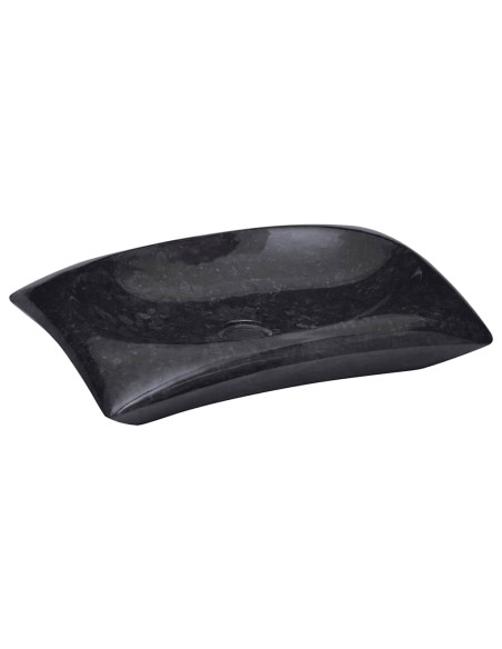 Lavandino Nero 50x35x10 cm in Marmo