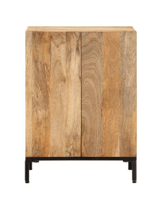 Credenza 53x35x72 cm in Legno Massello di Mango