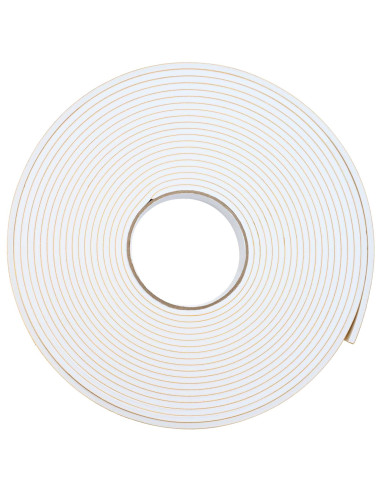 Nastro adesivo in schiuma Bianco 20mm x 10m Schiuma CR