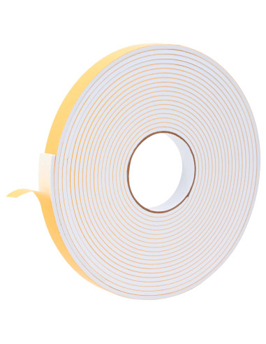 Nastro adesivo in schiuma 2 pcs Bianco 20mm x 10m Schiuma CR