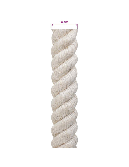 Corda di Juta 40 Bianco 100% juta Tossa