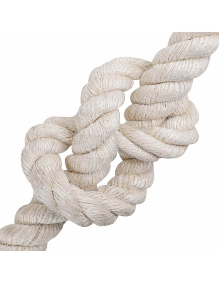 Corda di Juta 50 Bianco 100% juta Tossa