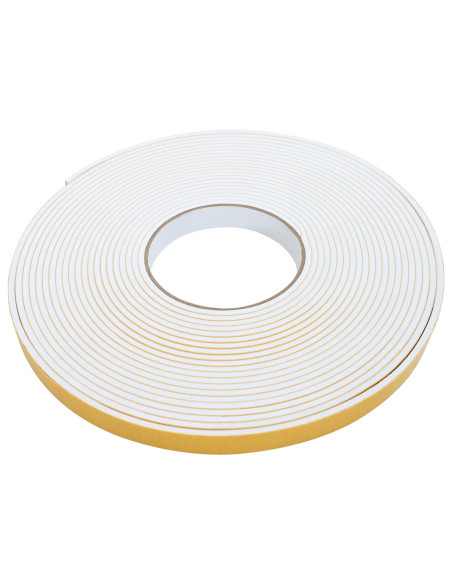 Nastro adesivo in schiuma Bianco 20mm x 10m Schiuma CR