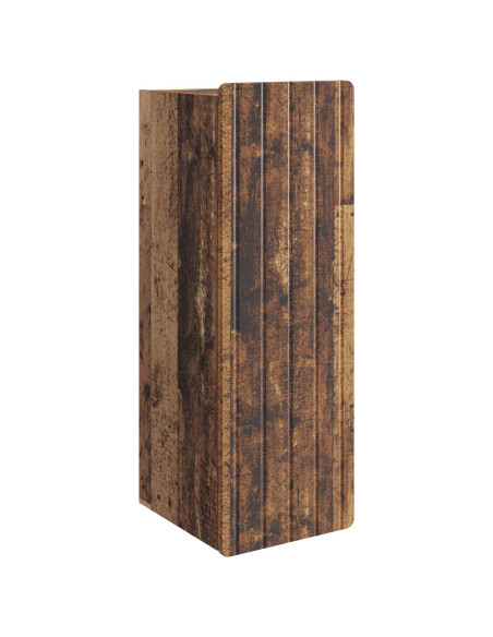 Mobiletto a muro Legno antico 33 x 34,5 x 94 cm
