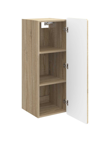Mobiletto a muro Rovere Sonoma 33 x 34,5 x 94 cm