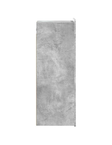 Mobiletto a muro Grigio Cemento 33 x 34,5 x 94 cm