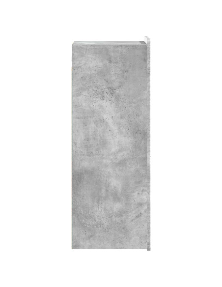 Mobiletto a muro Grigio Cemento 33 x 34,5 x 94 cm
