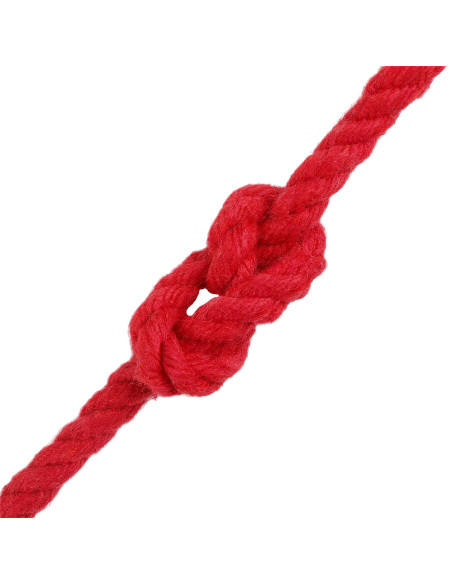 Corda 10 pcs Rosso Cotone