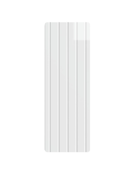 Mobiletto a muro Bianco Lucido 33 x 34,5 x 94 cm