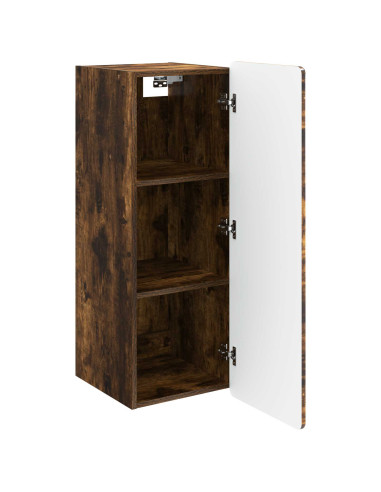 Mobiletto a muro Rovere Fumo 33 x 34,5 x 94 cm