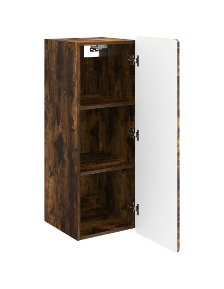 Mobiletto a muro Rovere Fumo 33 x 34,5 x 94 cm