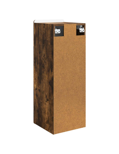 Mobiletto a muro Rovere Fumo 33 x 34,5 x 94 cm