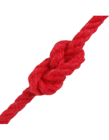 Corda Rosso 0,4 x 0,4 x 10000 cm Cotone
