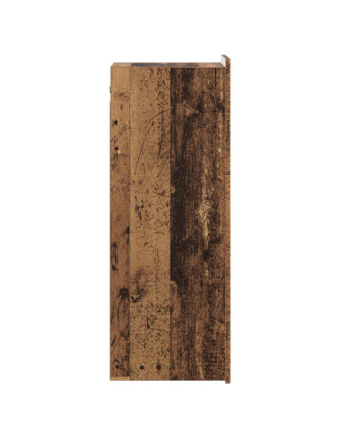 Mobiletto a muro Legno antico 33 x 34,5 x 94 cm
