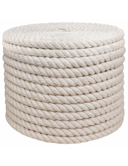Corda di Juta 24 Bianco 100% juta Tossa