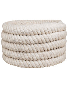 Corda di Juta 30 Bianco 100% juta Tossa