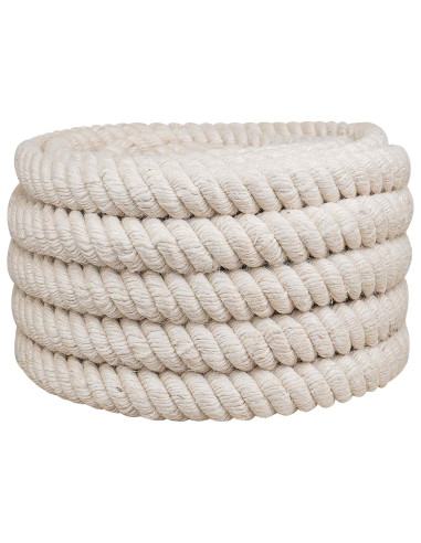 Corda di Juta 30 Bianco 100% juta Tossa