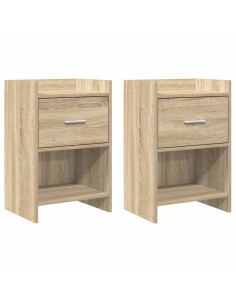 Comodini 2 pcs Rovere Sonoma 40 x 30 x 60 cm