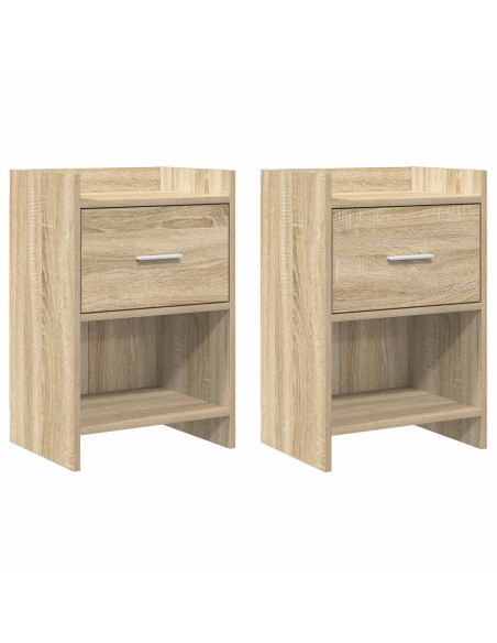 Comodini 2 pcs Rovere Sonoma 40 x 30 x 60 cm