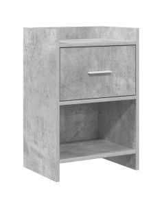 Comodini Grigio Cemento 40 x 30 x 60 cm Legno ingegnerizzato