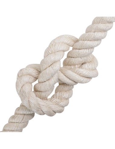 Corda di Juta 20 Bianco 100% juta Tossa