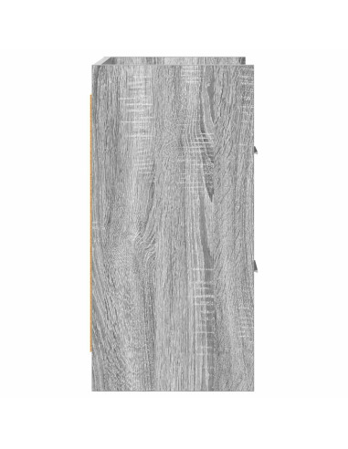 Comodini 2 pcs Sonoma grigio 40 x 30 x 60 cm