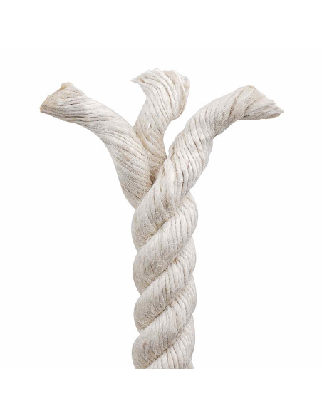 Corda di Juta 24 Bianco 100% juta Tossa