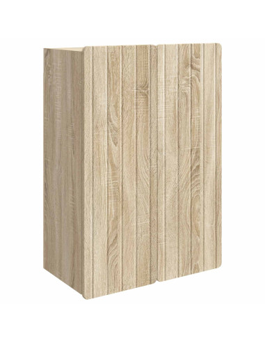 Mobiletto a muro Rovere Sonoma 66 x 34,5 x 92 cm