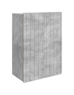 Mobiletto a muro Grigio Cemento 66 x 34,5 x 92 cm