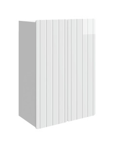 Mobiletto a muro Bianco Lucido 66 x 34,5 x 92 cm