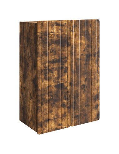 Mobiletto a muro Rovere Fumo 66 x 34,5 x 92 cm