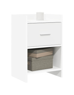 Comodini Bianco 40 x 30 x 60 cm Legno ingegnerizzato 2