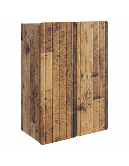 Mobiletto a muro Legno antico 66 x 34,5 x 92 cm