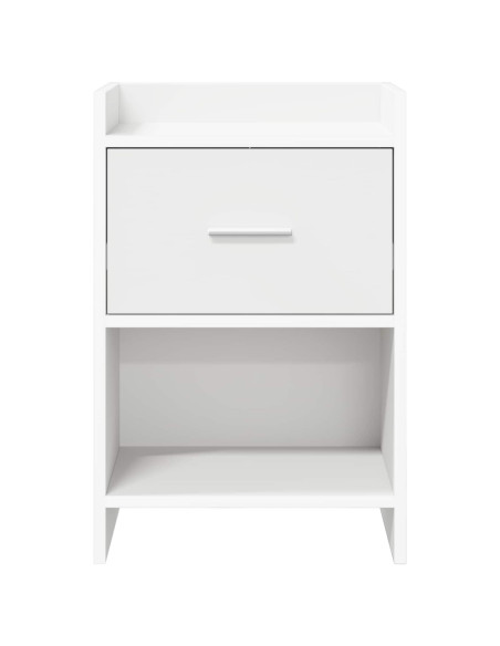 Comodini Bianco 40 x 30 x 60 cm Legno ingegnerizzato