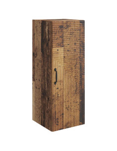 Mobiletto a muro Legno antico 33 x 34,5 x 90 cm