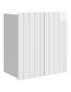 Mobiletto a muro Bianco Lucido 59 x 31 x 64 cm
