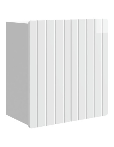 Mobiletto a muro Bianco Lucido 59 x 31 x 64 cm