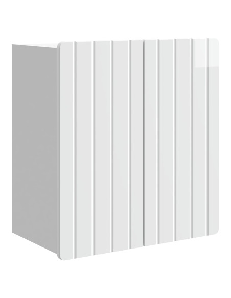 Mobiletto a muro Bianco Lucido 59 x 31 x 64 cm