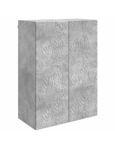 Mobiletto a muro Grigio Cemento 66 x 34,5 x 90 cm