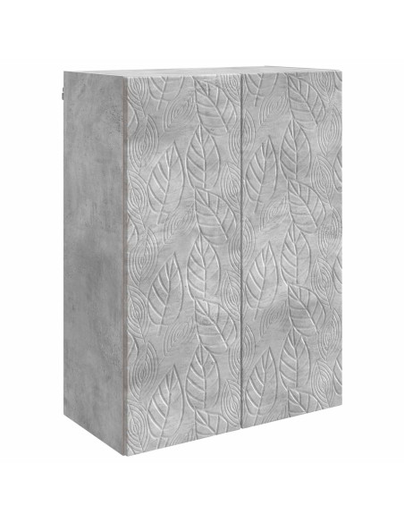 Mobiletto a muro Grigio Cemento 66 x 34,5 x 90 cm