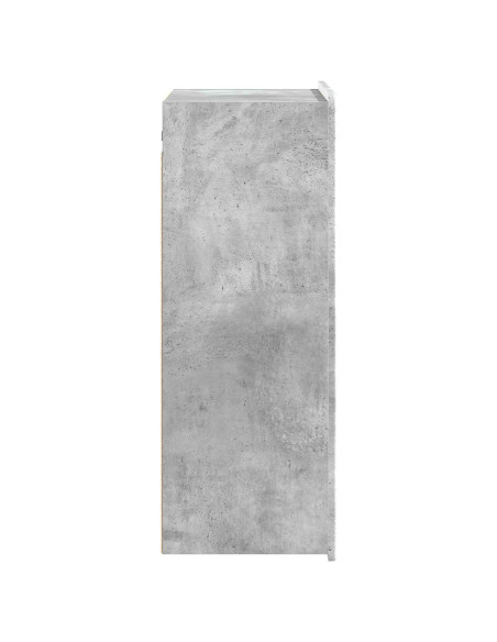 Mobiletto a muro Grigio Cemento 66 x 34,5 x 92 cm
