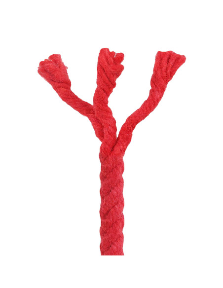 Corda Rosso 0,8 x 0,8 x 10000 cm Cotone