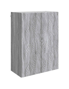 Mobiletto a muro Sonoma grigio 66 x 34,5 x 90 cm