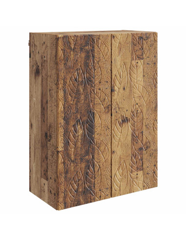 Mobiletto a muro Legno antico 66 x 34,5 x 90 cm