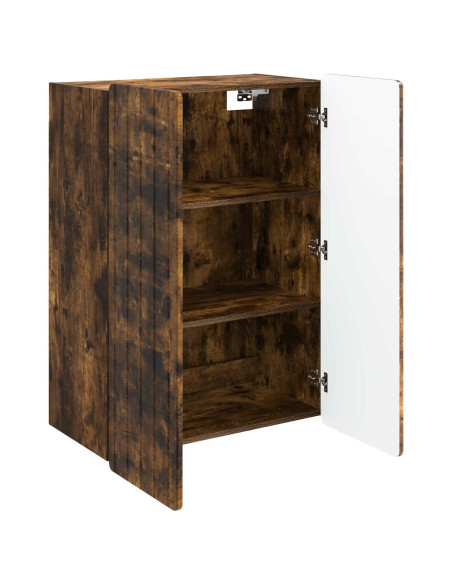 Mobiletto a muro Rovere Fumo 66 x 34,5 x 92 cm