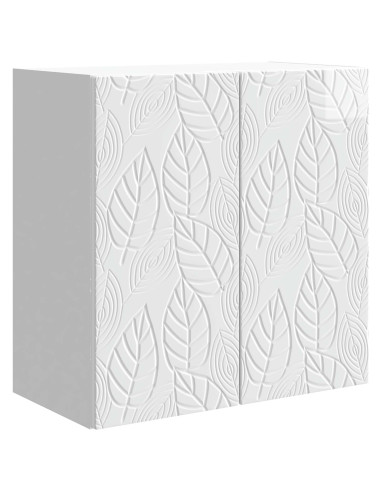 Mobiletto a muro Bianco Lucido 59 x 31 x 60 cm