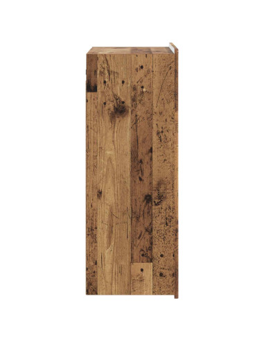 Mobiletto a muro Legno antico 66 x 34,5 x 92 cm